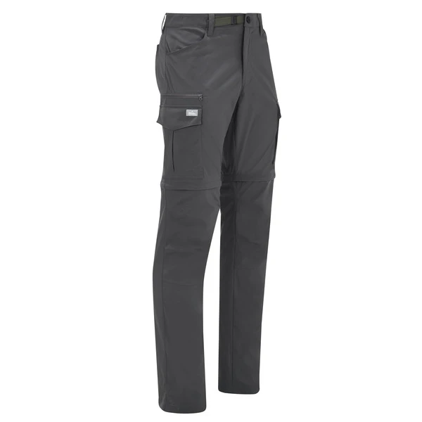 Tierra CORRESPONDENT CONVERTIBLE PANT M Männer - Trekkinghose Beluga Grey – Bild 4