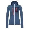 Ortovox FLEECE GRID HOODY W Frauen - Fleecejacke Night Blue