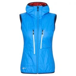 Ortovox SWISSWOOL PIZ BOÈ VEST W Frauen - Weste Sky Blue