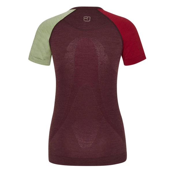 Ortovox 120 COMP LIGHT SHORT SLEEVE Frauen - Funktionsshirt Dark Wine 2 Ortovox 120 COMP LIGHT SHORT SLEEVE Frauen - Funktionsshirt Dark Wine – Bild 2