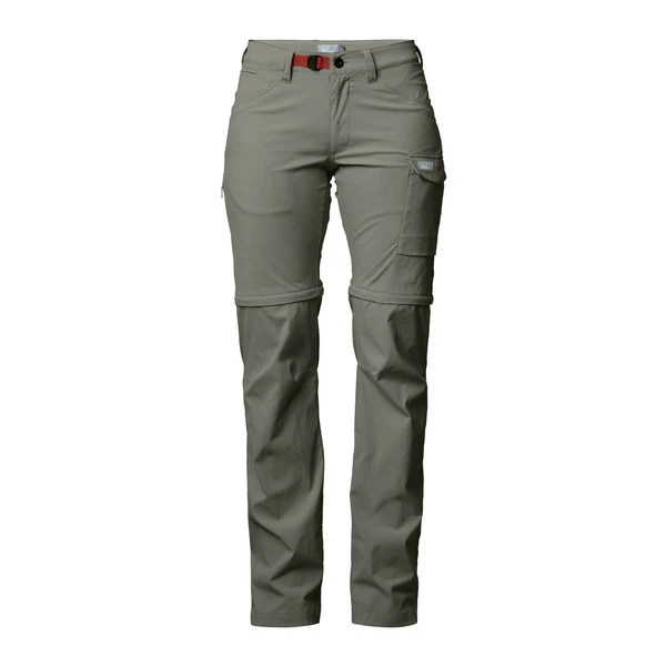Tierra CORRESPONDENT CONVERTIBLE PANT W Frauen - Trekkinghose Beluga Grey