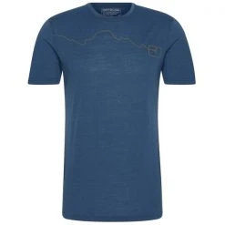 Ortovox 120 TECOUNTAIN T-SHIRT Männer - Funktionsshirt Blue Lake
