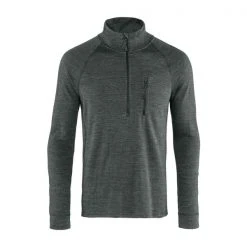 Tierra TEMPLET MIDLAYER Q-ZIP M Männer - Funktionsshirt