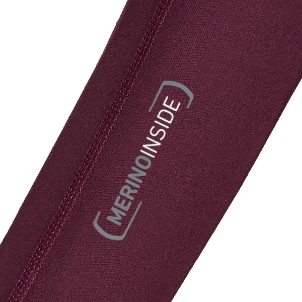 Ortovox FLEECE PLUS CLASSIC KNIT HDY W Frauen - Fleecejacke Dark Wine 5 Ortovox FLEECE PLUS CLASSIC KNIT HDY W Frauen - Fleecejacke Dark Wine – Bild 5