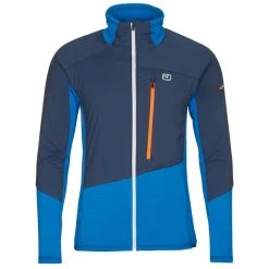 Ortovox WESTALPEN SWISSWOOL HYBR JKT M Männer - Isolationsjacke Safety Blue