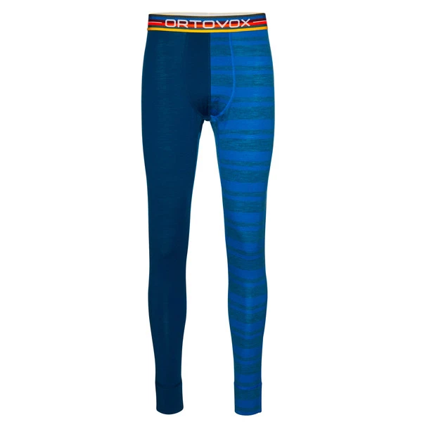 Ortovox 185 ROCK' N' WOOL LONG PANTS M Männer - Funktionsunterwäsche Just Blue