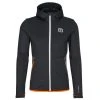 Ortovox FLEECE HOODY M Männer - Fleecejacke Black Raven