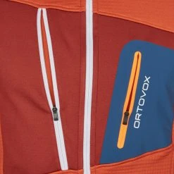 Ortovox FLEECE GRID HOODY M Männer - Fleecejacke Desert Orange -Deutschland Tierra Verkaufs-Geschäft 5637859416 d fleece grid hoody m ortovox 24