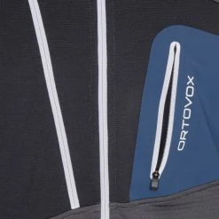 Ortovox FLEECE GRID JACKET M Männer - Fleecejacke Black Steel -Deutschland Tierra Verkaufs-Geschäft 5637859423 d fleece grid jacket m ortovox 24