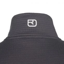 Ortovox FLEECE GRID JACKET M Männer - Fleecejacke Black Steel -Deutschland Tierra Verkaufs-Geschäft 5637859423 f fleece grid jacket m ortovox 24